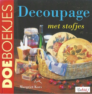 DoeBoekje 412825 Decoupage met stofjes, Margriet Kors